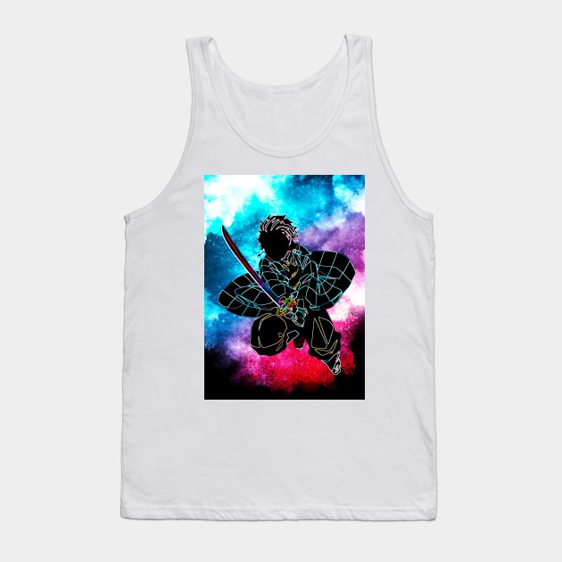 Soul of tanjiro kamado Tank Top by San Creative